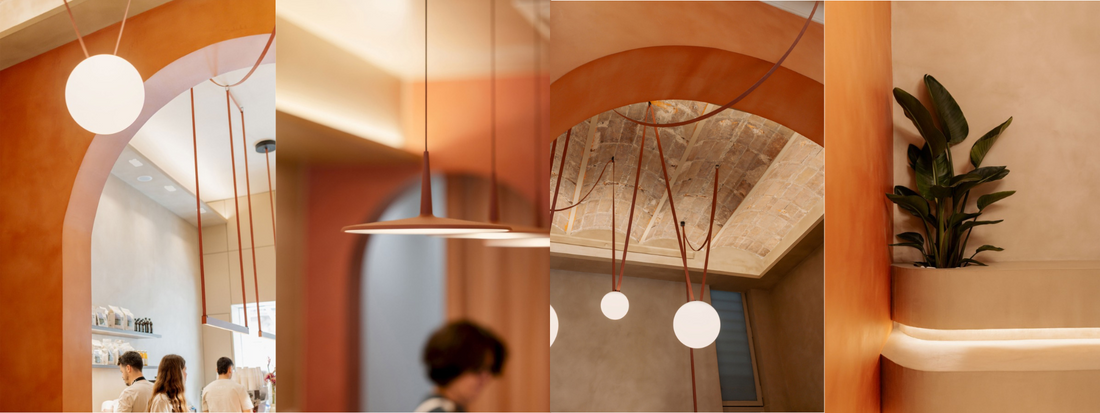 Cuando la Iluminación Acompaña el Sabor: Plusminus y Skan en Chica Cheesecake Café