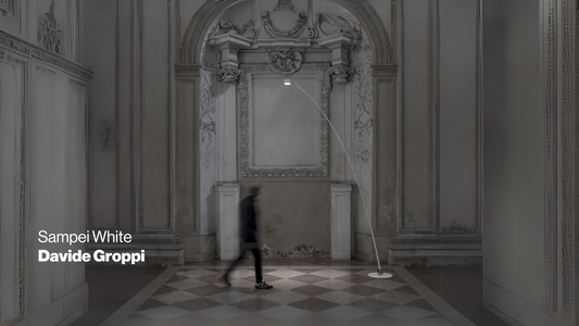 Sampei de Davide Groppi: Elegancia y Ligereza en una Lámpara Escultural