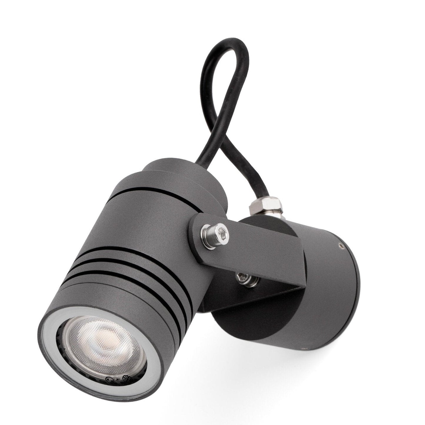 LIT Lámpara proyector gris oscuro