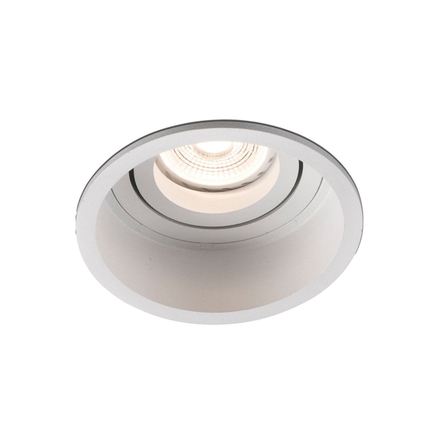 HYDE R Empotrable blanco redondo orientable