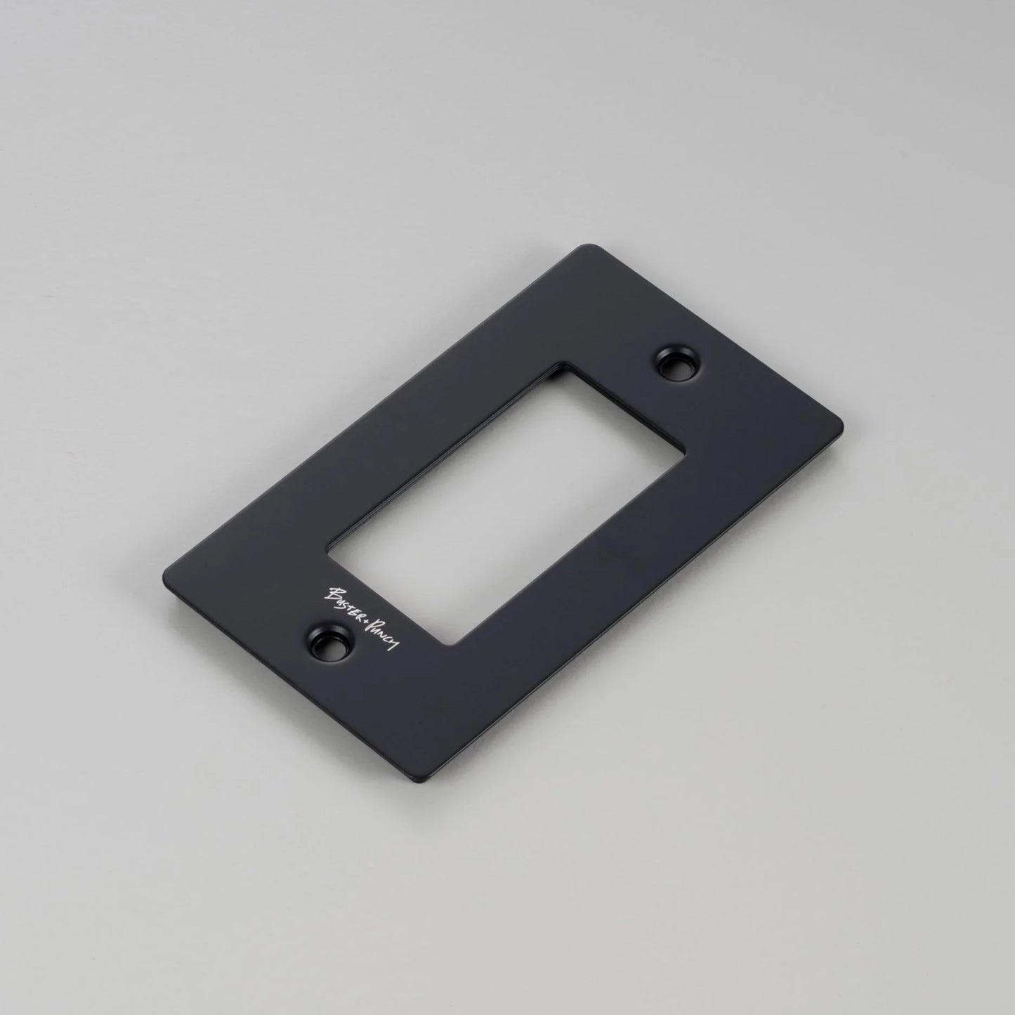 1G PLATE BLACK