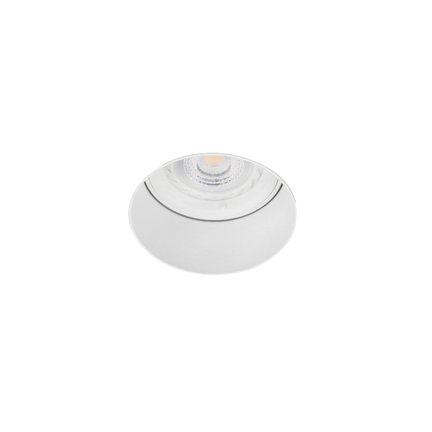 HYDE R Empotrable blanco redondo orientable