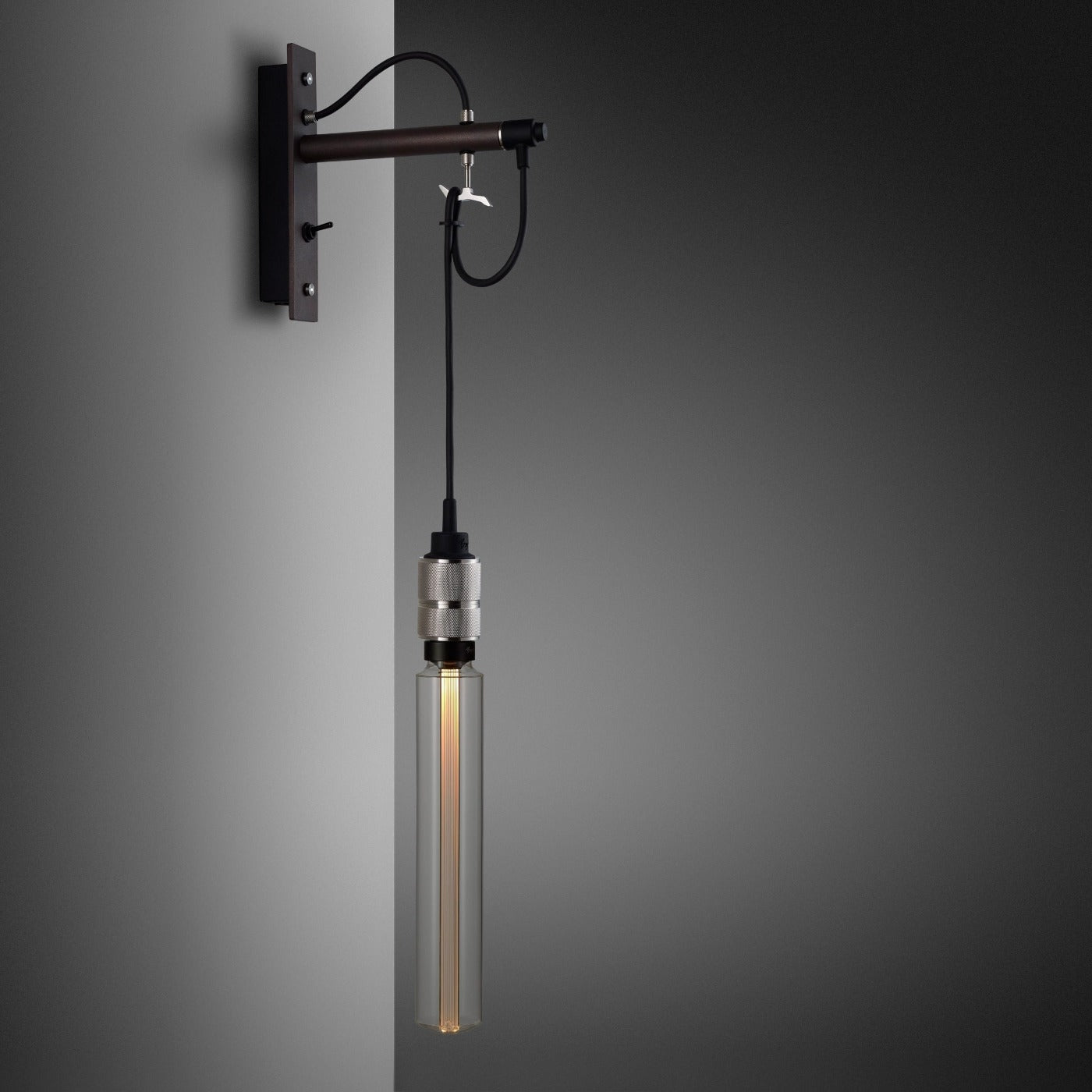 HOOKED WALL NUDE STEEL