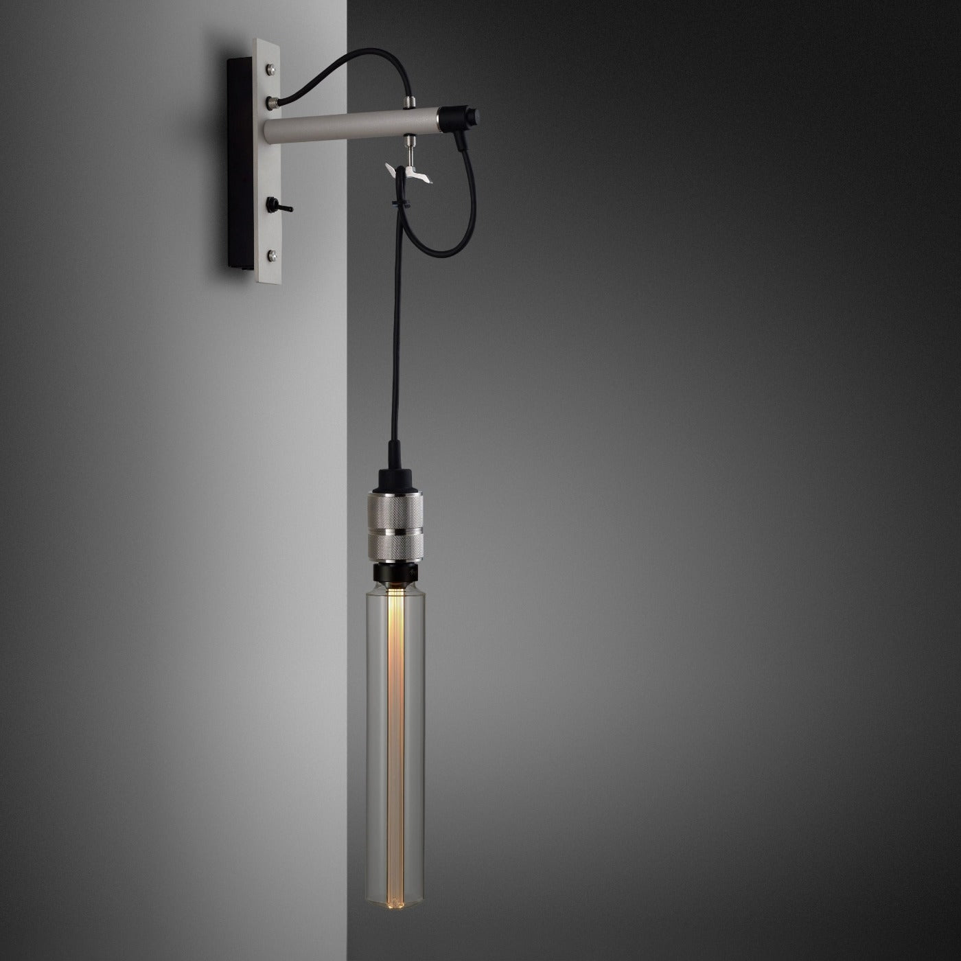HOOKED WALL NUDE STEEL