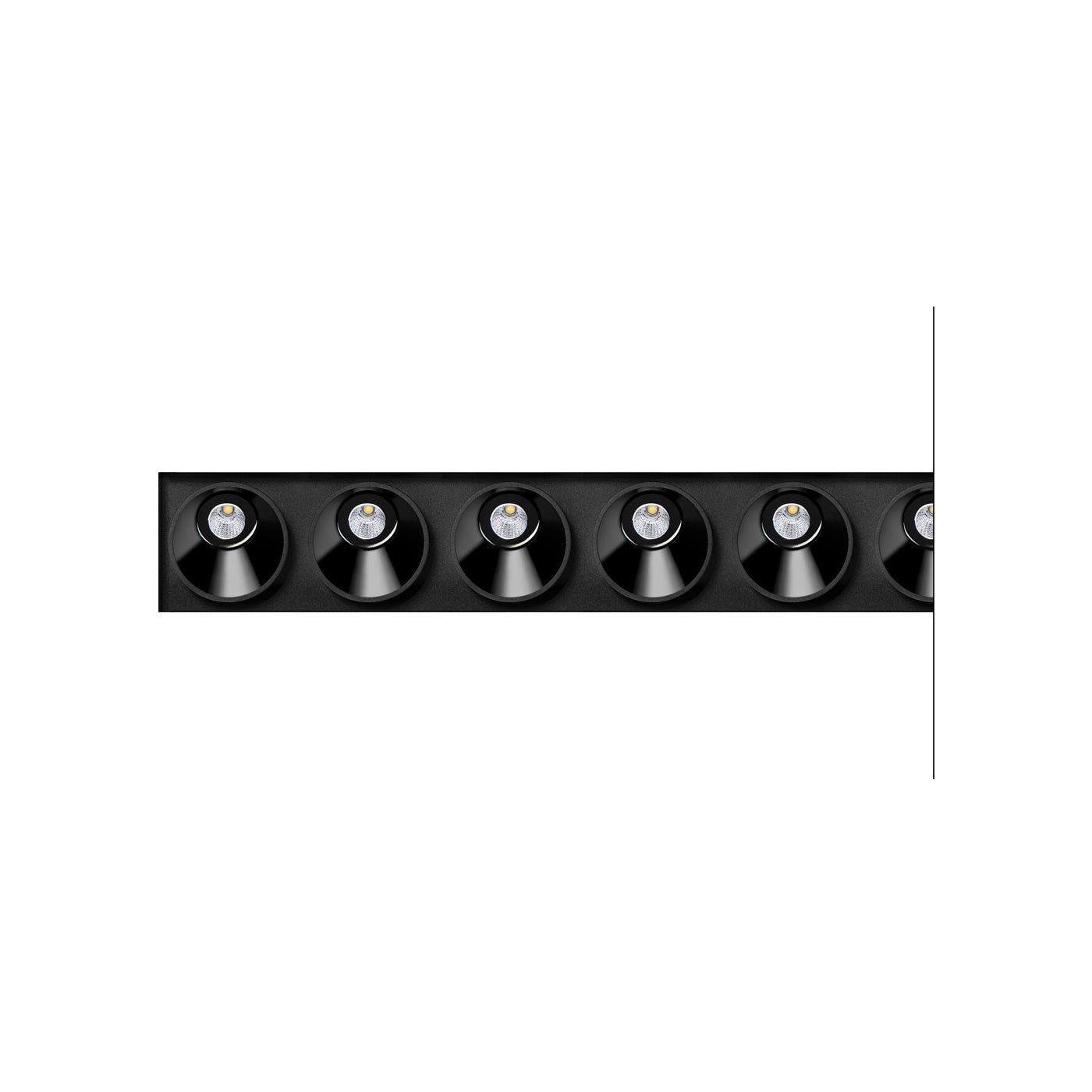 BLACK FOSTER ASYMMETRIC RECESSED