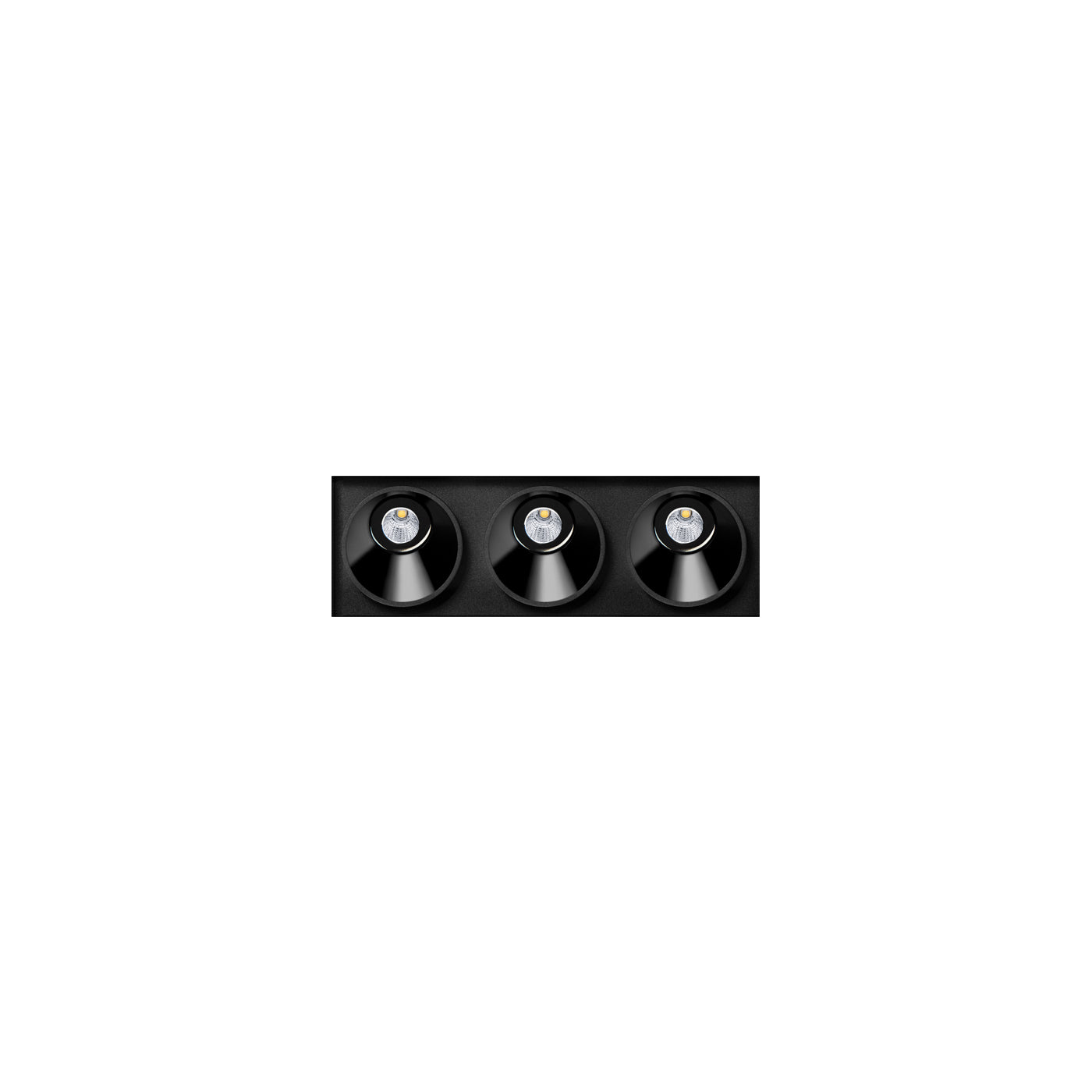BLACK FOSTER ASYMMETRIC RECESSED