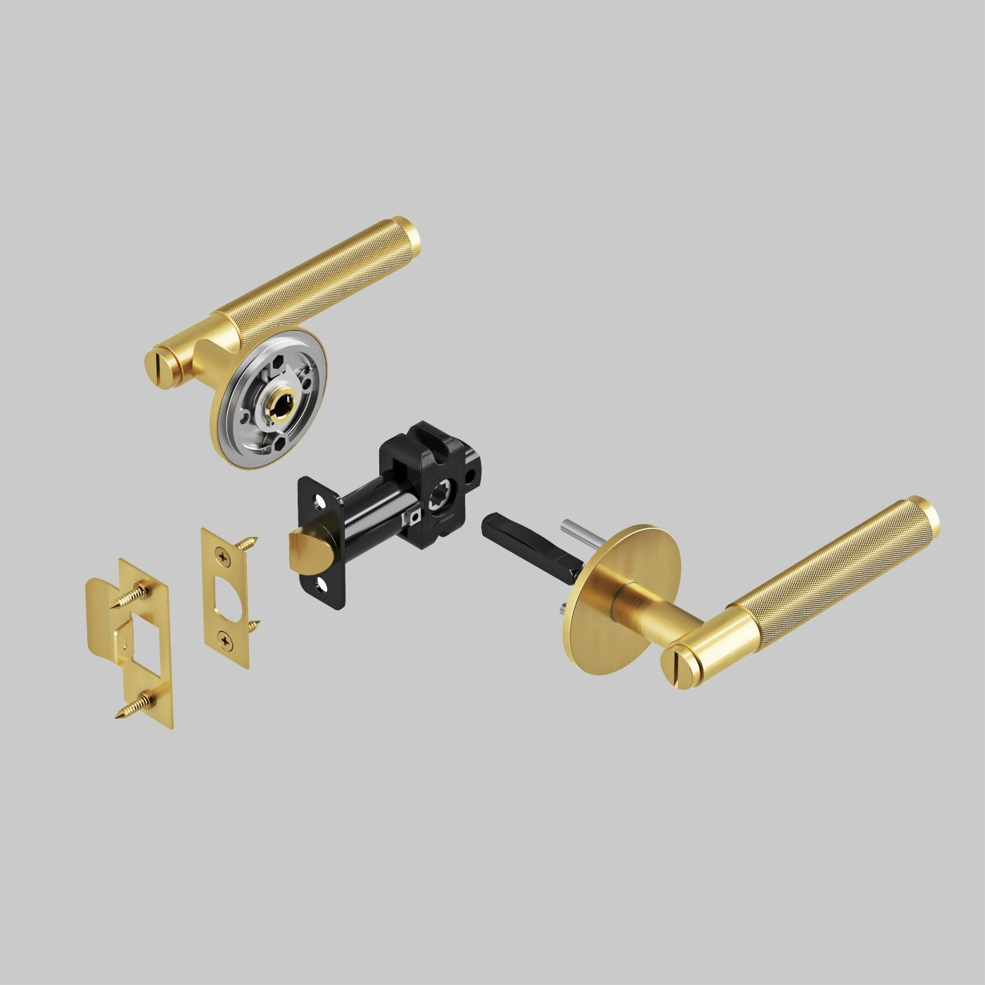 DOOR HANDLE PASSAGE CROSS
