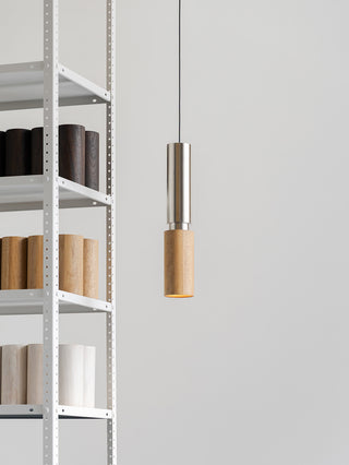 Amelia natural oak nickel