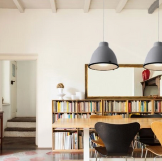 CHARLOTTE Colgante gris oscuro