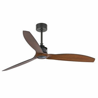 JUST FAN M Ventilador negro/nogal SMART
