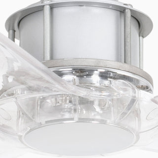 Just Fan XS Cromo Palas Transparentes