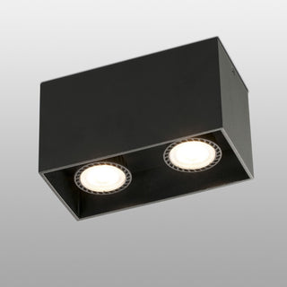 TECTO 2L Plafón negra GU10