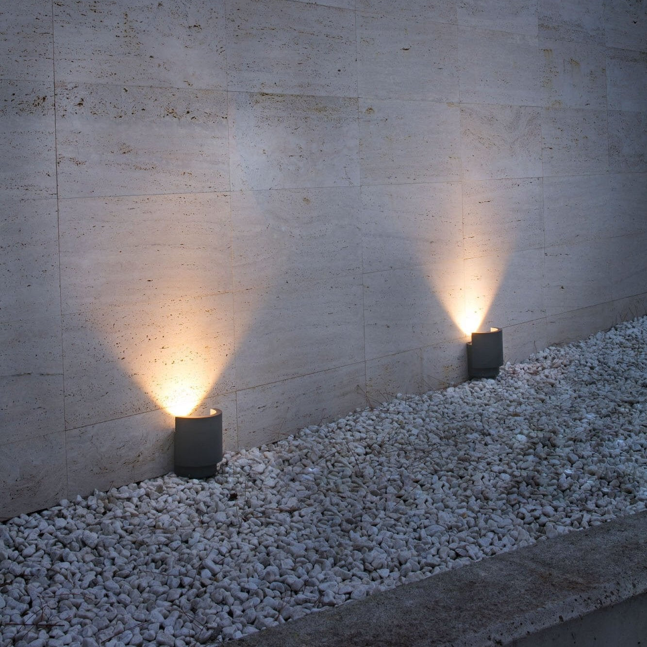 NOBORU Proyector/bañador de pared gris oscuro
