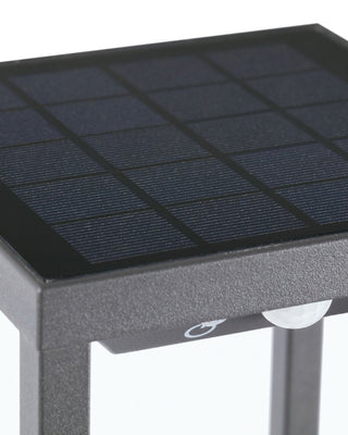 SAURA Baliza solar gris oscuro