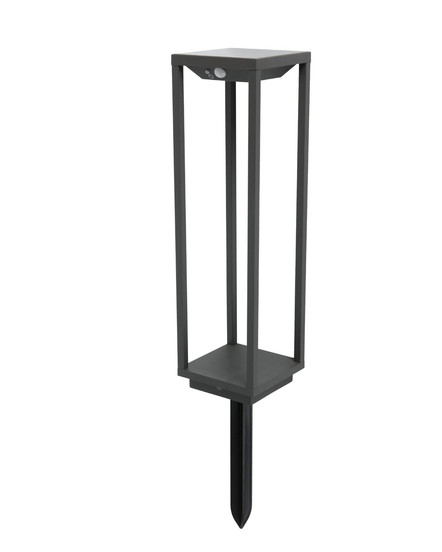 SAURA Baliza solar gris oscuro
