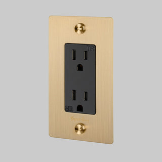 US 1G DUPLEX OUTLET