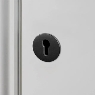 EURO CYLINDER KEY ESCUTCHEON BLACK