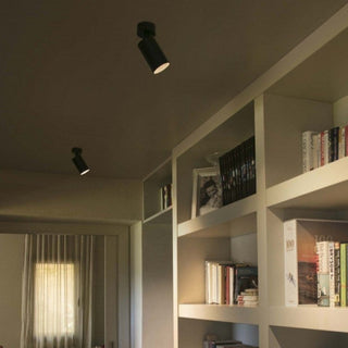 STAN Lámpara proyector negro