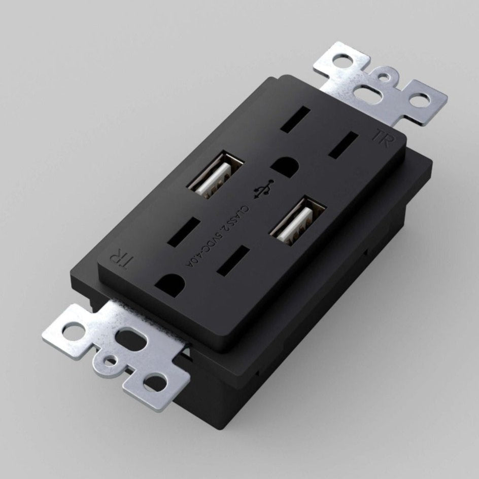 DUPLEX MODULE BLACK – G-tec Iluminación